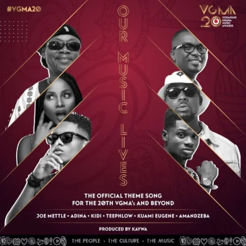 Amandzeba - Our Music Live (feat. Kidi, Kuami Eugene, Adina, Joe Mettle & Teephlow)