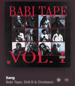 Babi Tape - Sang (feat. Didi B & Zinoleesky)