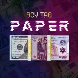 Boy Tag - Paper