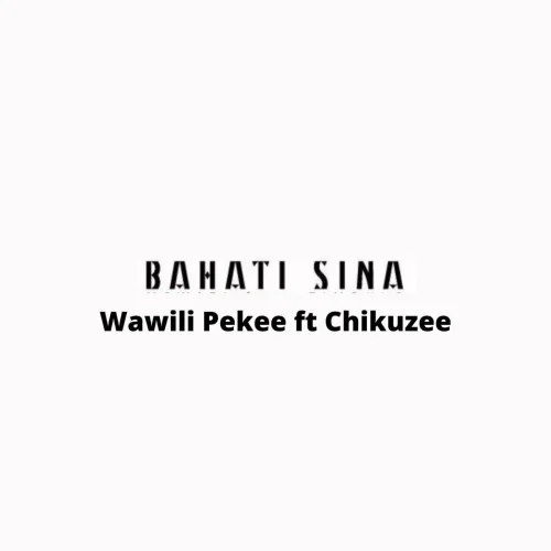 Chikuzee - Bahati Sina (feat. Wawili Pekee)