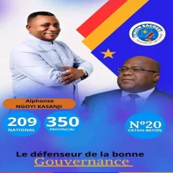 Cripsine le Mignotosty - Votez Alphonse Ngoyi Kasanji