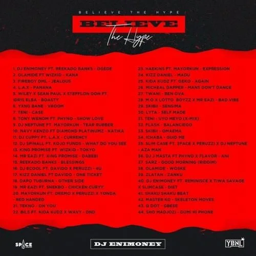 DJ Enimoney - Believe The Hype Mixtape Part 2