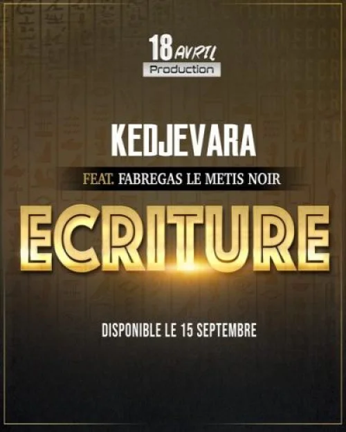 DJ Kedjevara - Ecriture