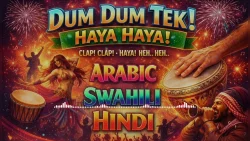 DUM DUM TEK! Haya Haya - Swahili - Arabic - Hindi - AI Song (feat. Swahili, Arabic, Hindi & AI Song)