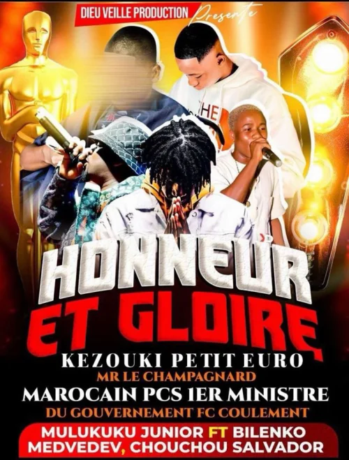 MULUKUKU JUNIOR - HONNEUR ET GLOIRE KEZOUKI PETIT EURO MR LE CHAMPAGNARD MAROCAIN PCS 1ER MINISTRE DU GOUVERNEMENT FC COULEMENT (feat. BILENKO MEDVEDEV & CHOUCHOU SALVADOR)