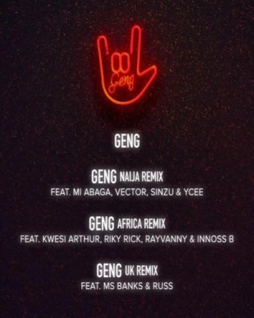 Ms Banks - Geng (UK Remix)